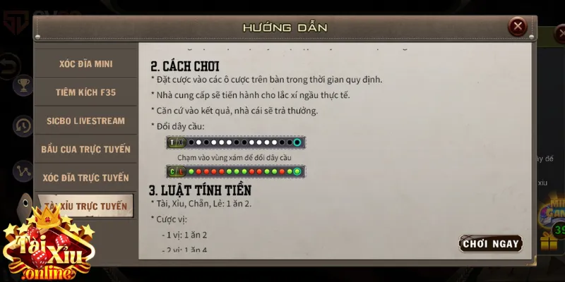 Tài Xỉu 3D - Game Hot Đổi Thưởng Liền Trong Vài Giây 3 Tính năng chơi game hiện đại