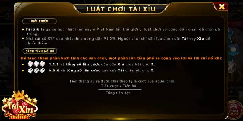 Bật mí phương pháp chơi Tài xỉu online để luôn thắng